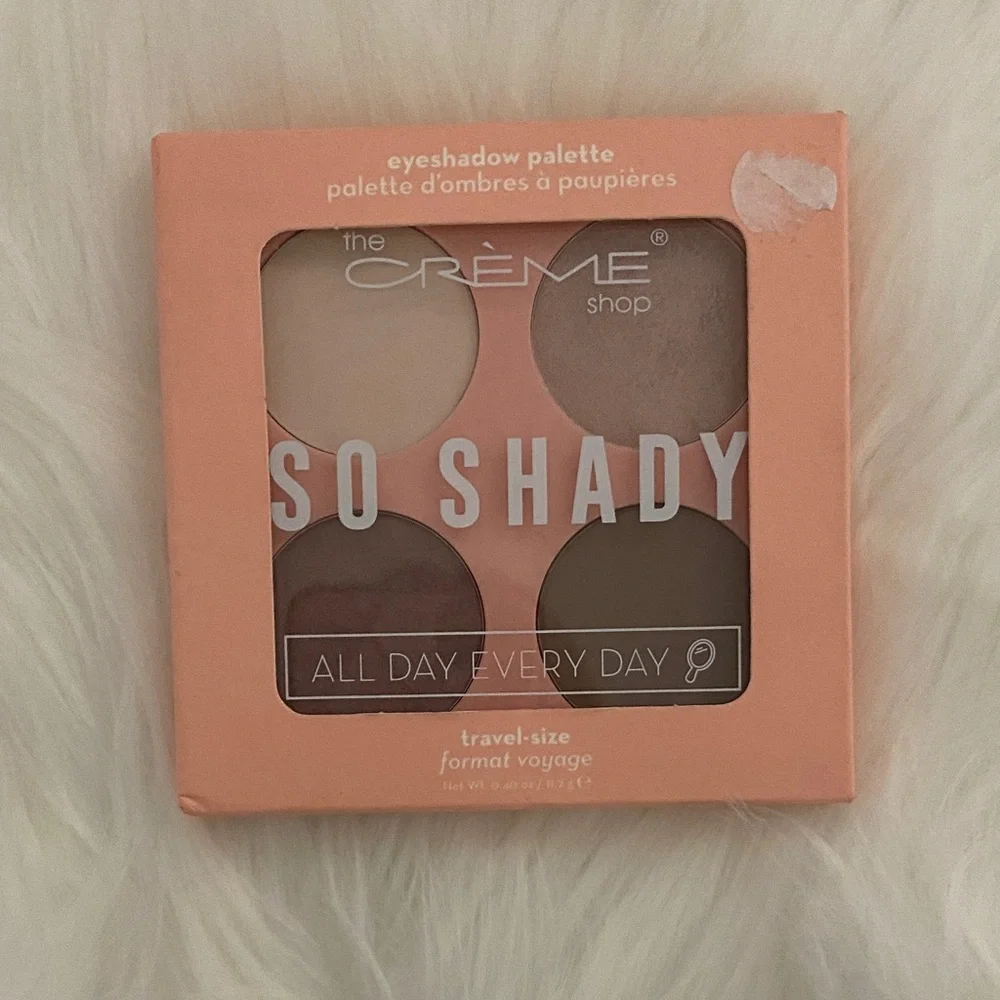 The Crème Shop So Shady Eyeshadow Palette - Travel Size